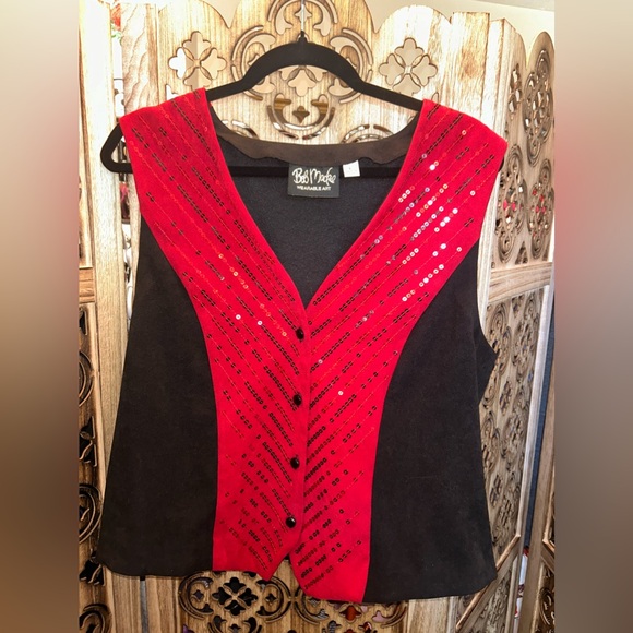 Bob Mackie wearable art vest - Picture 2 of 15